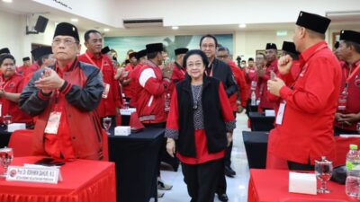 Hari Kedua Rakernas PDIP, Sejumlah Materi Dipaparkan Secara Internal