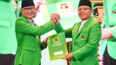 Diusung PPP Jadi Bakal Cawapres Ganjar, Sandiaga Sebut Dapat Tugas Berat