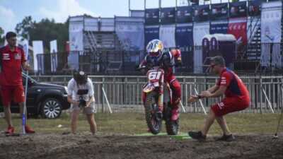 Cuaca Saat Gelaran MXGP di Lombok Cerah Berawan