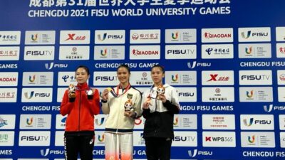Catat Angka Tertinggi, Atlet Wushu Nandhira Raih Emas Kedua di FISU World University Games