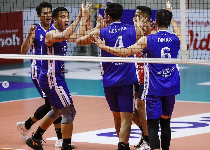 BOLA VOLI -- Kalahkan Thailand, Indonesia Juara Seri Kedua SEA V League 2023