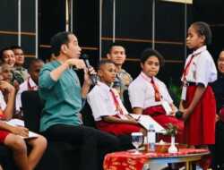 Ketika Murid SD Bertanya ke Presiden Jokowi soal Ibu Kota Dipindah ke Papua