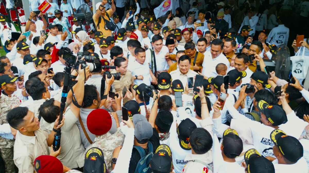 Prabowo ke Kader Gerindra: Apa yang di Hati Kita, Kita Perjuangkan