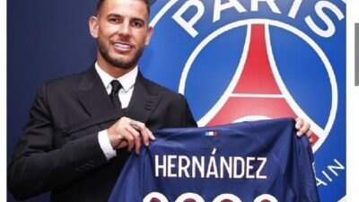 LIGA PRANCIS -- PSG Resmi Datangkan Lucas Hernandez dari Bayern Muenchen