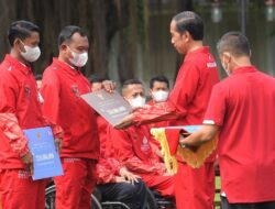 Serahkan Bonus ASEAN Para Games, Ini Pesan Presiden kepada Atlet