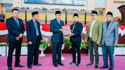 DPRD Lombok Tengah Gelar Sidang Paripurna Bahas Propemperda Tahun 2024.
