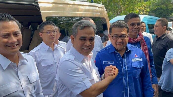 Saling Bertemu, Sekjen Gerindra dan Demokrat Saling Bahas Isu Kebangsaan