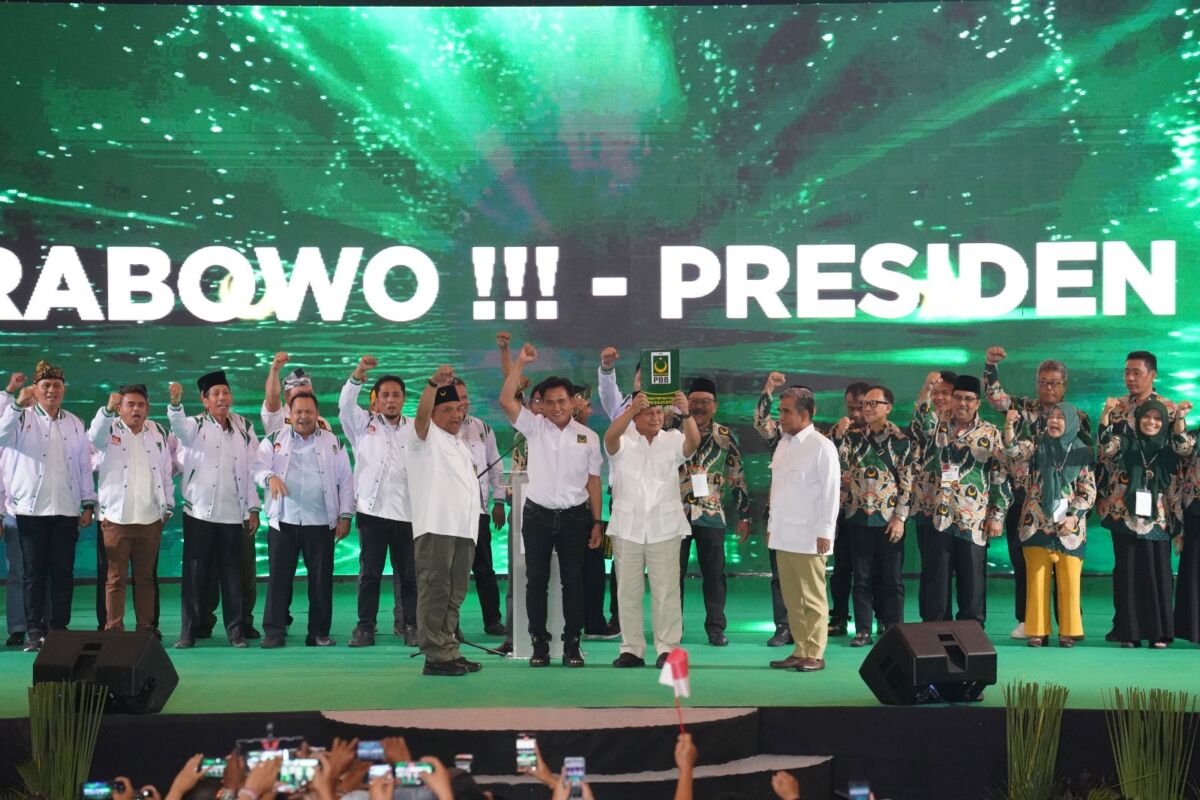 PBB Resmi Deklarasikan Dukung Prabowo Capres 2024