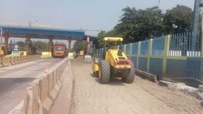 Catat, Mulai Hari Ini Ruas Tol Jakarta-Cikampek Sekitar KM 32 Arah Jakarta Akan Dilakukan Pekerjaan Rekonstruksi
