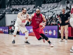 BOLA BASKET — UEA Menang Tipis atas Suriah di Laga Kedua IIBI