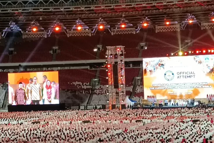 Pergelaran Angklung, Indonesia Pecahkan Rekor Guinness World Records
