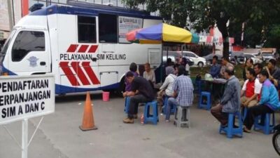 Layanan SIM Keliling di Jakarta Hari Ini Masih Buka di Lima Lokasi
