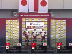 Veda Ega Berhasil Podium Pertama di Race 2 IATC Sepang 2023