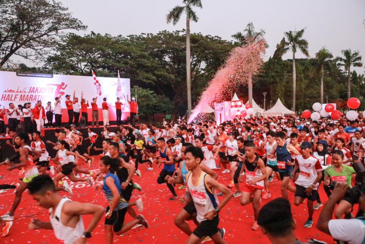 Pemprov DKI Promosikan MRT Lewat Ajang Jakarta Half Marathon