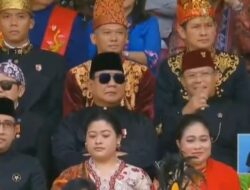 Prabowo Disambut Gemuruh Hadirin Saat Disorot Kamera di Upacara HUT RI ke-78