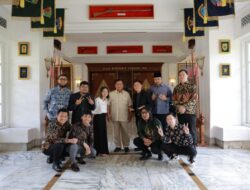 Prabowo Diskusi Bareng Influencer Soal Kreativitas dan Demokrasi