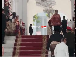 Netizen Takjub Prabowo Tak Lewati Karpet Merah HUT RI di Istana Negara