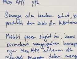 Demokrat Sebar Foto Isi Surat Anies ke AHY, Isinya Minta Jadi Bacapres 2024
