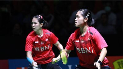 Bantai Wakil Taiwan Dua Set Langsung, Lanny/Ribka Juara Ganda Putri Indonesia Masters 2023
