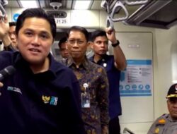 Erick Thohir Pastikan LRT Jabodebek Aman bagi Masyarakat