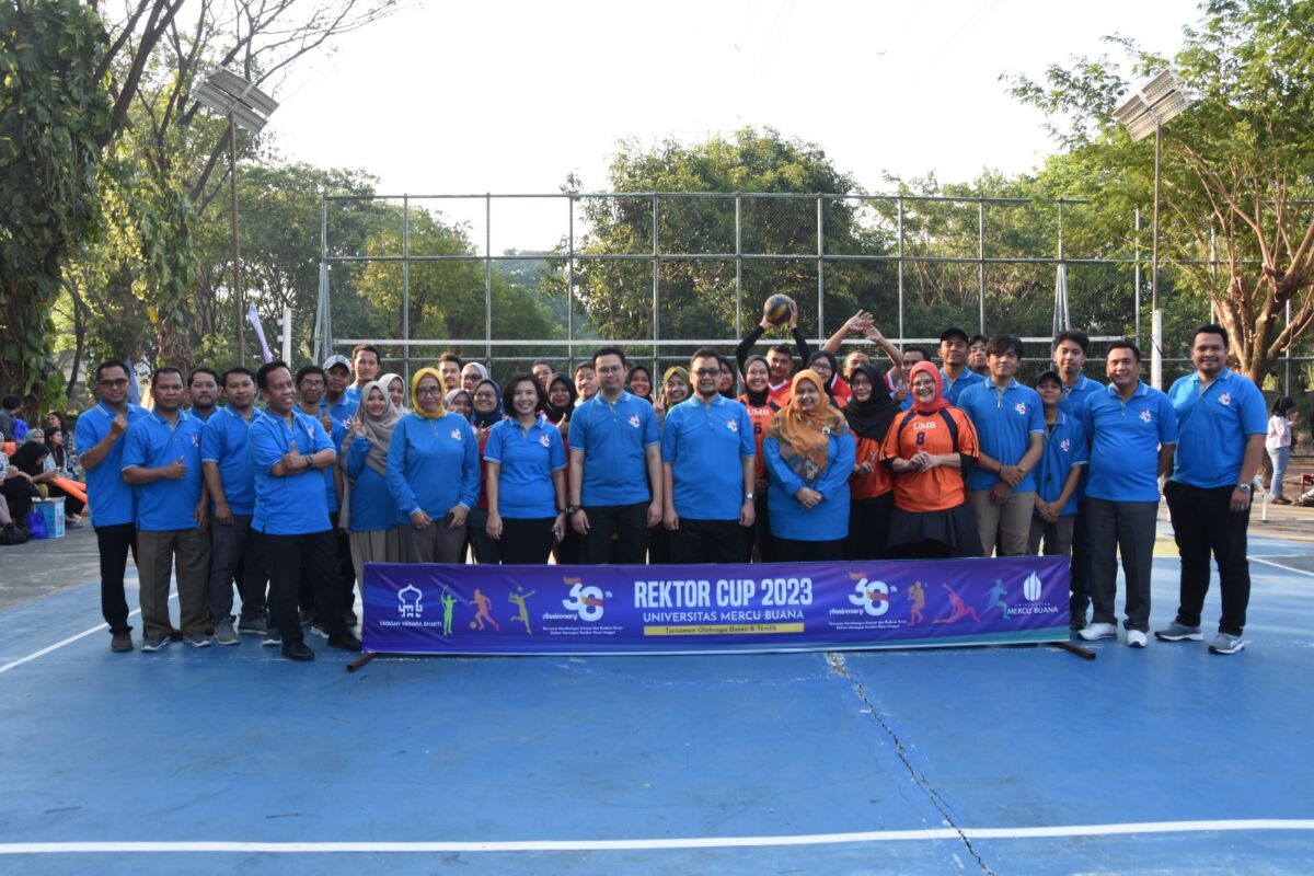 Perkuat Organisasi dan SDM Unggul, UMB Gelar Rektor Cup 2023