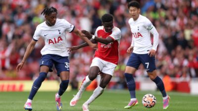 Arsenal Imbang 2-2 Lawan Tottenham dalam Derby London