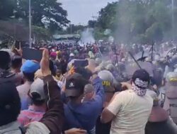 Seorang Pria Serukan Serang Polisi dalam Aksi Bela Rempang Ditangkap