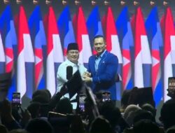 Resmi Dukung Prabowo, AHY: Beliau Pemimpin yang Sadar Dirinya Bukan Superman