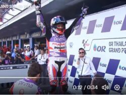 MOTOGP THAILAND — Duel Dramatis dengan Bagnaia, Martin Juara