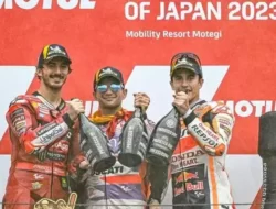 Jorge Martin Juara MotoGP Jepang, Marquez Naik Podium