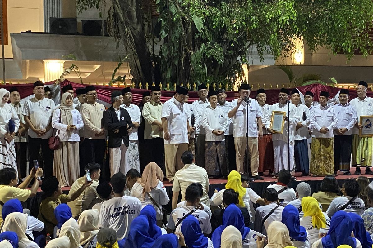 Relawan Jagat Deklarasikan Dukungan Prabowo Capres