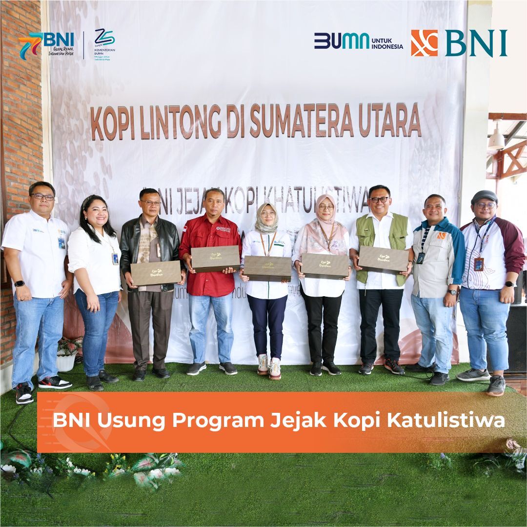 BNI Usung Program Jejak Kopi Katulistiwa