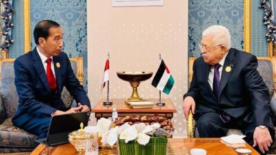 Lewat Jokowi, Presiden Palestina Titip Pesan untuk Biden