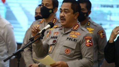 Polri Gelar Acara Pelepasan Agus Andrianto yang Kini Menjabat Menteri Imipas