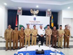 Silaturahmi Dengan Pj Gubernur NTB, Bupati Loteng Minta Dibangunkan Kantor Imigrasi