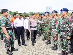 Amankan Nataru, TNI/Polri Terjunkan 13.034 Personel Gabungan
