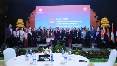 Di The 12th ASEAN Labour Inspection Conference, Kemenaker Bahas Perlindungan Pekerja Migran di Bali