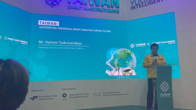 Paviliun Taiwan Hadirkan Manufaktur Cerdas, FMTC Yakin 2023 Jadi Titik Balik Pasar Indonesia