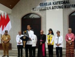 Jokowi Berharap Gereja Katedral di Kupang Jadi Ruang Dialog Bangsa