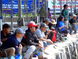 Sambut Pemilu Sejuk, KWP Gelar Lomba Mancing Riang Gembira