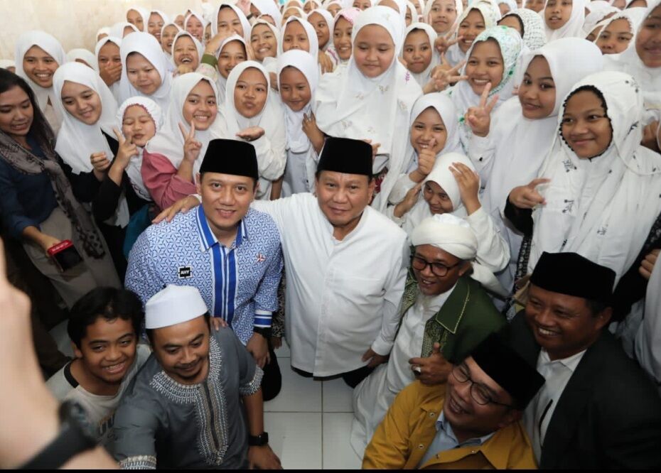 AHY Optimis Prabowo-Gibran Menang di Pilpres 2024