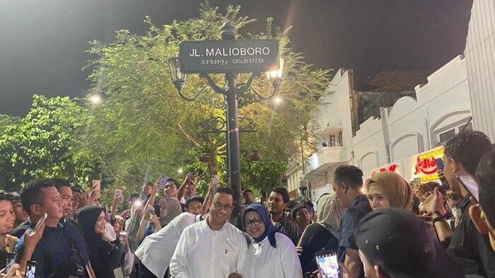 Anies Habiskan Malam Pergantian Tahun di Malioboro