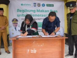 Atasi Stunting, Wakil Bupati Loteng Apresiasi Program Makan Ikan di Aik Berik