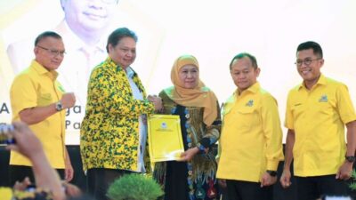 Khofifah Dapat Rekomendasi dari Golkar untuk Maju di Pilgub Jatim 2024