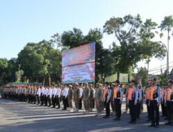 Polres Loteng Gelar Apel Pasukan Operasi Lilin Rinjani 2023