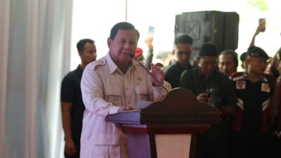 Prabowo Klaim Pipanisasi dan Sumur Bor Jadi Solusi Masalah Kesulitan Air Bersih