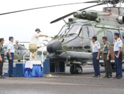 Serahkan 8 Heli Baru, Prabowo: Rakyat Indonesia Bangga dengan TNI AU