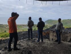 Villa Invest Island Terbakar, Tim Inafis Polres Lombok Lakukan Olah TKP