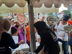 Bawaslu Kampanyekan Pemilu Damai Berintegritas di “Car Free Day”