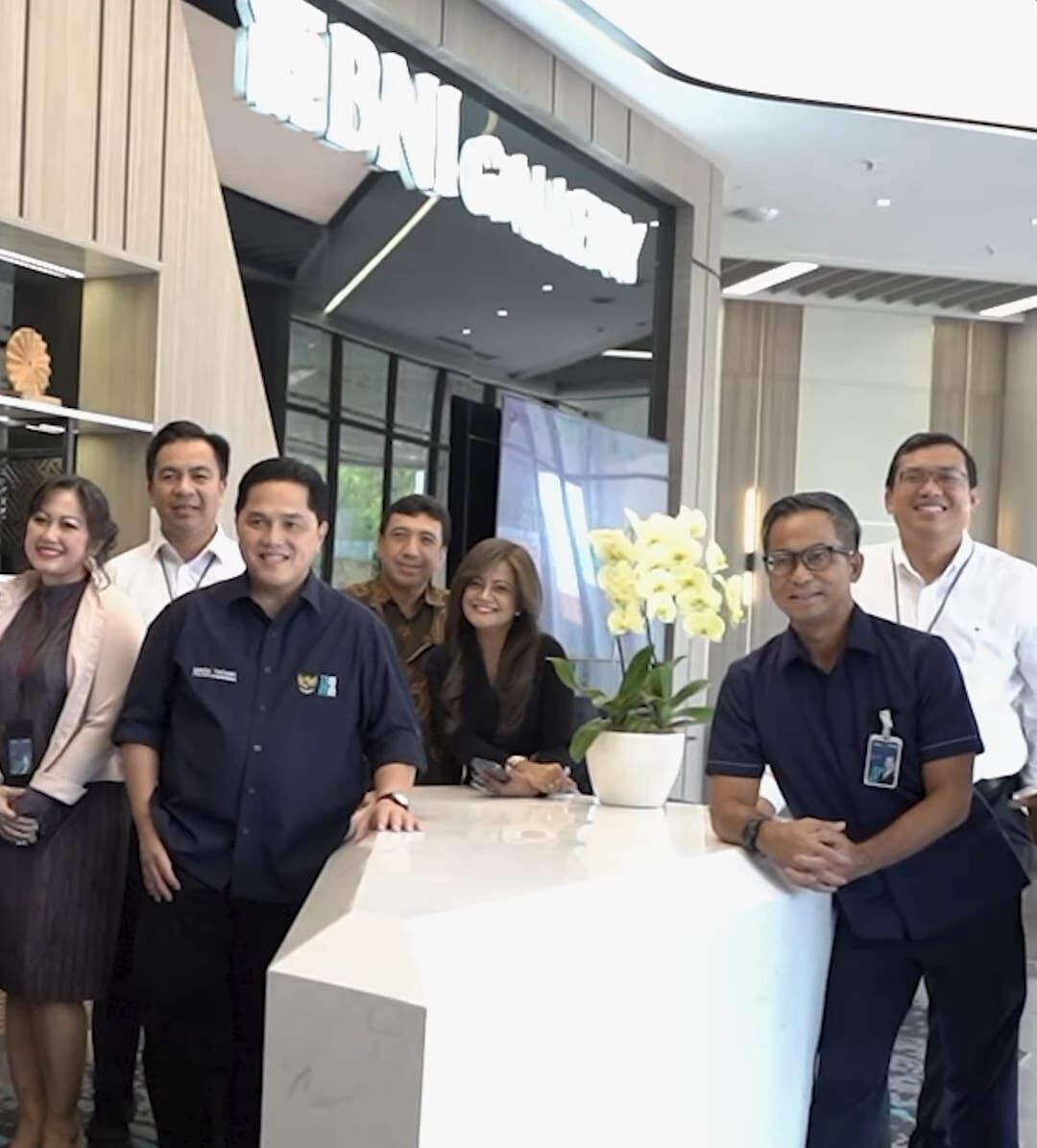 Menteri BUMN Apresiasi Program Digitalisasi Thematic Education Outlet BNI